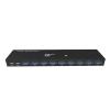 ZOZ03Y0 8 Port Smart KVM Switch Manual Key Press VGA USB Wired Remote Extension Switcher 1U Console with Original Cable 801UK-L(5M) view 1