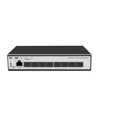 ZOZ03Y0 8 10-gigabit SFP+ Ports L3 Managed Network Switch Support DHCP and Dynamic Routing Support VLAN Division and Port Aggregation(OM-S508CL-12S)