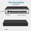 ZOZ03Y0 8 10-gigabit SFP+ Ports L3 Managed Network Switch Support DHCP and Dynamic Routing Support VLAN Division and Port Aggregation(OM-S508CL-12S) view 3