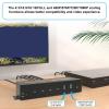 ZOZ03Y0 4port RCA to HDMI Converter RCA Switch AV to HDMI 4AV in 1HDMI 2AV Out AV to HDMI for DVD PS*2 N64 SNES TV Projector Monitor(with UK Plug) view 3