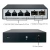 ZOZ03Y0 4 * 2.5G+2 * 10G SFP+ Web Smart Switch,6-Ports Intelligent Switch L2- Web Device, hosted Switch view 3