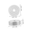 Toyvian Vinyl Record Weight Stabilizer Block Low Profile Adapter for Enhanced Playback Stability and Reduction Compatible Various Vinyl view 2