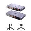 ZOZ03Y0 USB3.0 KVM Switch Adapter 2 in 4 Out USB Switch KVM Switcher on PC Laptop for Printer Keyboard Mouse U Disk Sharer Controller(4 Computers) view 1