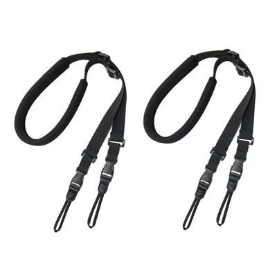 HOMSFOU 2pcs Quality Material Camera Strap Shock-absorption Easy to Use and Fashionable