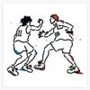 Anime Slam Dunk Manga Graphic Printed Oversize Men Women Top Summer Couple Clothes Sticker Decal Car Window Water Bottle 5" view 1
