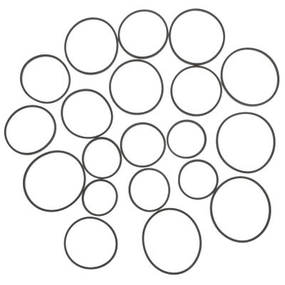Gadpiparty 20pcs Recorder Drive Belt Repair Flat Belts for Tape Repair for Maintenance Low Noise