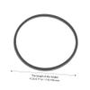 Gadpiparty 20pcs Recorder Drive Belt Repair Flat Belts for Tape Repair for Maintenance Low Noise view 3