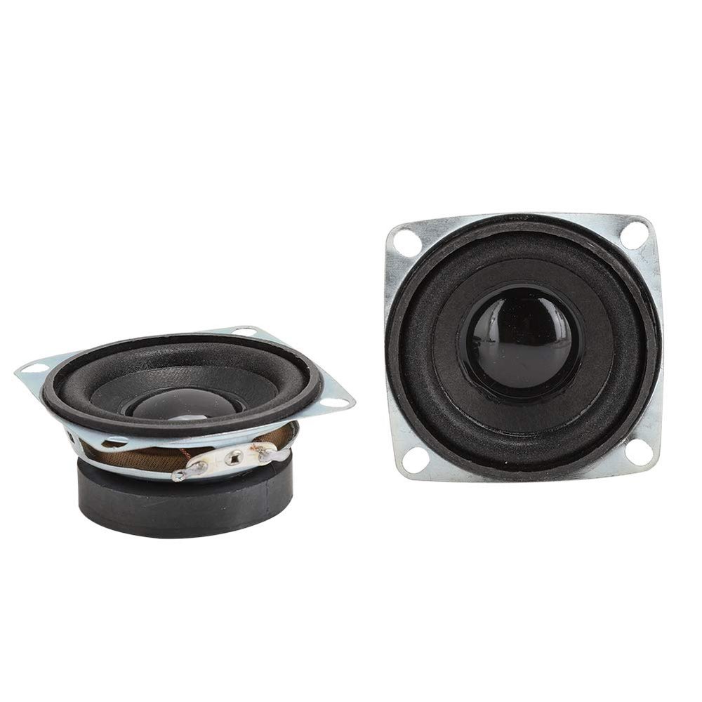 LICAEVEY Bass Full Range Loudspeaker High Sensitivity Powerful Loudspeaker for Multimedia Speaker 2PCS 2inch 4 3W