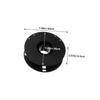 MUSISALY 3pcs Multifunctional Spool Pay-off Reel Cable Management under Desk Electric Cord Reel view 2