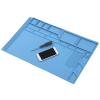 Silicone Repair Mat,Electronics Repair Mat Large Double Layer Antistatic with Magnetic Phone Maintain Insulation Pad view 2