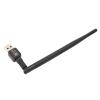 150Mbps Mini External Wireless Card,Mini USB WiFi Adapter Antenna LAN Ethernet WiFi Receiver Network Card LAN Ethernet USB WiFi Adapter 802.11n/G/B view 2