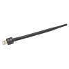 150Mbps Mini External Wireless Card,Mini USB WiFi Adapter Antenna LAN Ethernet WiFi Receiver Network Card LAN Ethernet USB WiFi Adapter 802.11n/G/B view 3