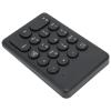 LICAEVEY 18 Keys Wireless Numeric Keyboard,2.4GHz Numeric Keyboard Ergonomic Tilt Design Table Signal Mini Numeric Keypad (Black) view 1
