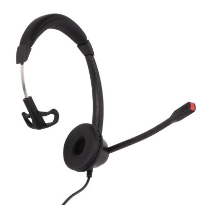 LICAEVEY Monaural RJ9 Business Headset,Single Ear Customer Service Headset Fixed Line VOIP Phone Headset Supports Speaker Volume Adjustment