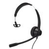 Corded Business Headphone,RJ9 Plug Customer Service Headset Fixed Line VOIP Phone Headset with Noise Cancelling Mic for Telemarketing Call Center view 1