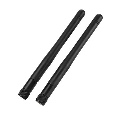 2PCS Band WiFi Antenna, Network Card Antenna Band WiFi Router High Gain SMA Interface Wireless Network Card External Antenna (2DBi Antenna)