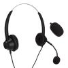 LICAEVEY Binaural Wired Headset, Adjustable Customer Service Headset 3.5mm Telephone Headset for Home Office Call Center Telemarketing Insurance view 4