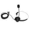 LICAEVEY 3.5mm Headphone, Plug and Play PC Monaural Headset Corded Single Ear Headset with 3 Section Noise Cancelling Mic Fixedline VOIP Phone Headset view 2