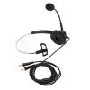LICAEVEY 3.5mm Headphone, Plug and Play PC Monaural Headset Corded Single Ear Headset with 3 Section Noise Cancelling Mic Fixedline VOIP Phone Headset view 3