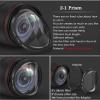 52/55/58/62/67/77mm Camera Filter Kaleidoscope Special Effects Photography Accessories SLR Lens Prism 2-1 Prism(Add 72mm Adapter) view 2