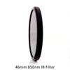 46mm IR85 850nm Infrared Infrared Optical Grade Glass Filter for Camera Lens Accessories view 2