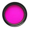 PVS14 Night Vision Eyepiece Filter Brown Purple Orange Eyepiece sacrificial Window Protective Cover Suitable for 30mm Lens(Pink) view 1