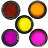 PVS14 Night Vision Eyepiece Filter Brown Purple Orange Eyepiece sacrificial Window Protective Cover Suitable for 30mm Lens(Pink) view 2