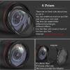 52/55/58/62/67/77mm Camera Filter Kaleidoscope Special Effects Photography Accessories SLR Lens Prism 6 Prism(Add 67mm Adapter) view 2