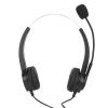LICAEVEY Telephone Headset, Business Office Call Center Corded Headset with with Microphone for Landline Desktop Phones, Ergonomic Design (VH500D-3.5 (-Ear)) view 1