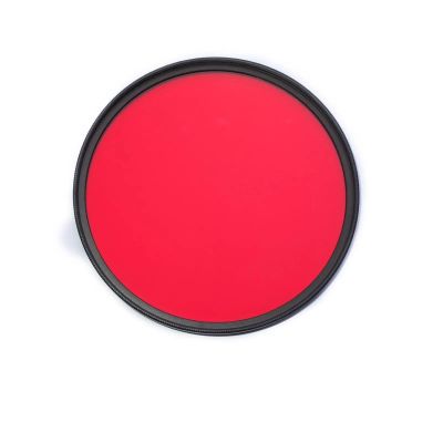 43mm Infrared Infrared Optical Grade IR85 R63 R55 Filter for Lens 590 630 650 680 720 760 850 950 1000 550 530 nm(1000nm)