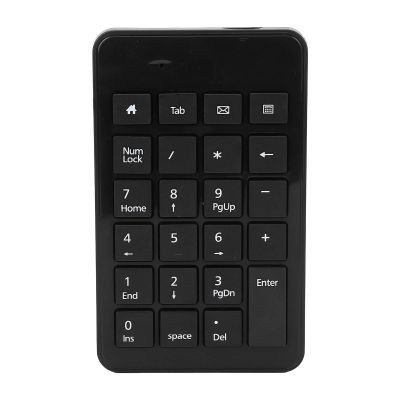 LICAEVEY Laptop Keypad, USB2.0 Wired Connection Numeric Keypad with 23 Full Size Keys, 5 Million Keystrokes Low Noise Pad for 2000, for for Vista, for 7/8/10