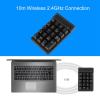 LICAEVEY Wireless Numeric Keypad, 2.4G Wireless Digital 19 Suspension Keys Numeric Keypad Comfortable Typing External Rechargeable Number Pad view 4