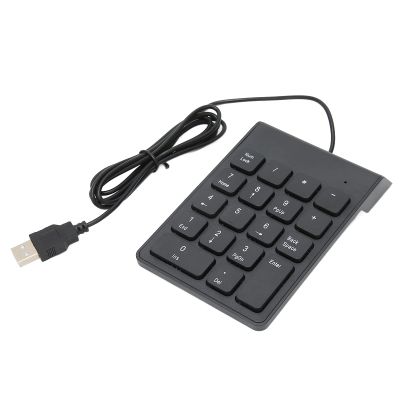 LICAEVEY USB Numeric Keyboard, Design Mini 18 Keys Numeric Pad Suitable for PC Desktop Notebook Computers