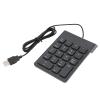 LICAEVEY USB Numeric Keyboard, Design Mini 18 Keys Numeric Pad Suitable for PC Desktop Notebook Computers view 1