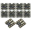 10 Pcs SOP8 to DIP8 Gold Plated Converter Boards for DIP8 Single op-amp and Dual op-amp view 1