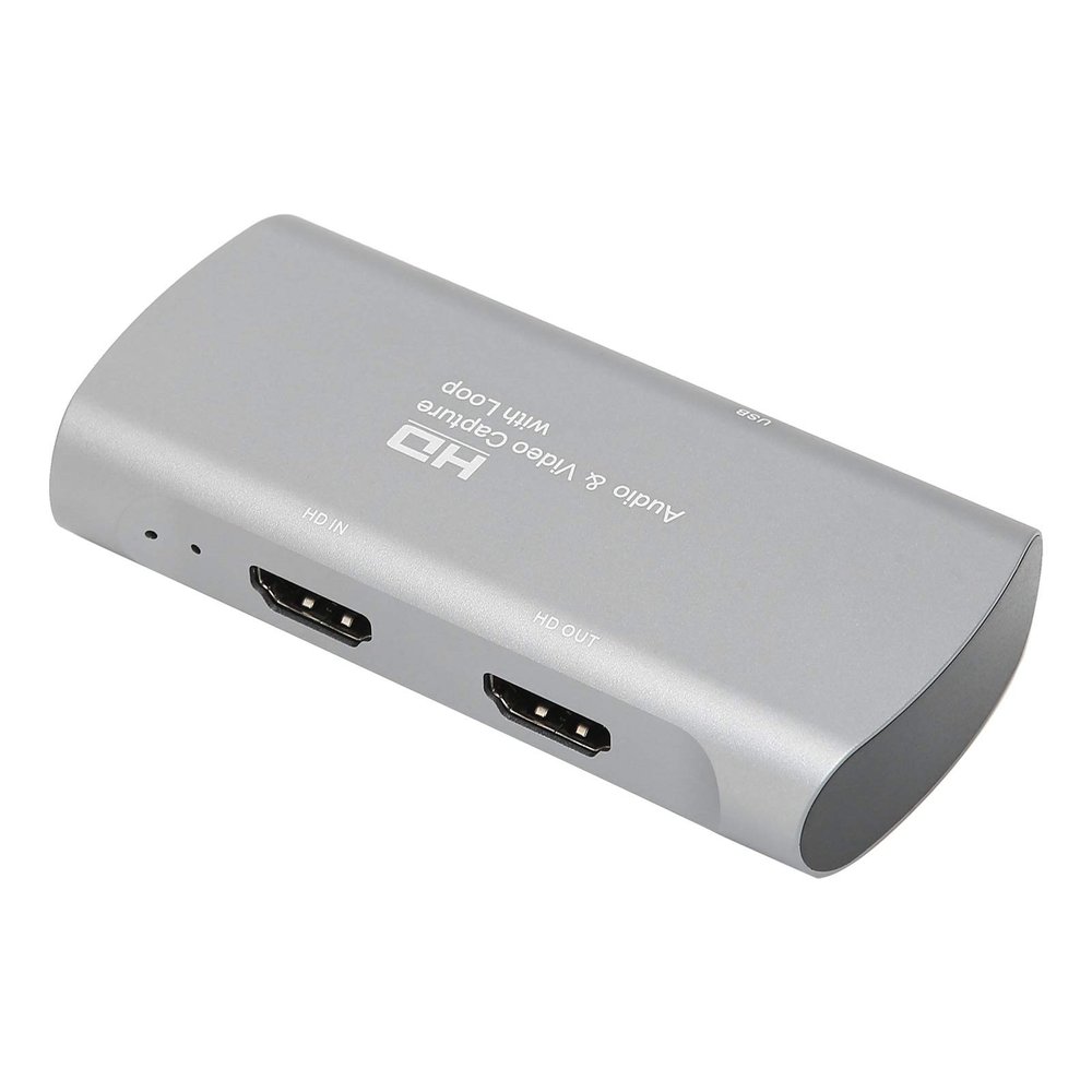 LICAEVEY Video Card, 4K 1080P HD Audio Video Acquisition Card Multimedia Interface to USB2.0/YUVJPEG Output Audio Card for WindowsAndroidLinuX