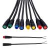 KUN SR Connector 2/3/4/5/6 pin Cable Water Proof Connector for Electric Bike Baf/*ANG Display pin Optional Cable 20 cm Wire(M6 Male 20CM,20 PCS_5P) view 4