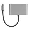 LICAEVEY TypeC to Adapter, 5 in 1 TypeC Multifunction Docking Station, ++VGA+USB+PD Interface HUB Adapter, Support MST Display view 1