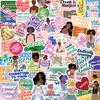 100PCS Vision Board Stickers Motivational & Inspirational Stickers for Black Women Vision Board Supplies Trendy Stickers Vision Board Pictures view 1