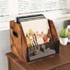 GLigeT CD Rack CD Storage Box Case Music Album Record Storage Holder Comics Books Display Rack Multifunctional Desktop Organizer Disc Rack view 4
