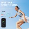 Govllfoz Touch Smart Ring Upgraded Version Health Ring Pro, with Bluetooth Remote Control and Motion Detection, 10ATM Waterproof Fitness Tracker for Men and Women Daily use (Black Touch, 7) view 4