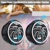 2Pcs Car Tweeter Speaker, Creative Auto Car Spider Pattern Super Power Loud Audio Speaker Tweeter Loudspeaker view 4