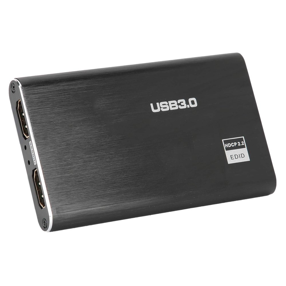 Video Card, USB3.0 4K 1080P Recorder Game Recording Live Streaming Box Video Collect Card