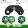 10X25 Binoculars Compact Outdoor Camping Birdwatching Sport Telescope HD Optical Glass Prism Wide Angle Viewing view 2
