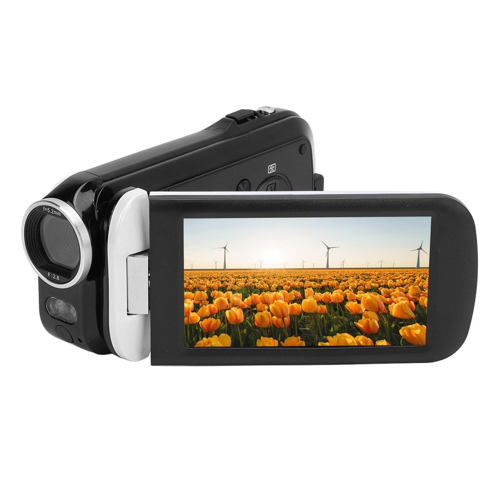 8K Camcorder Video Camera  Video Camera with 3 Inch Screen 48MP 2.7K 18X Zoom Fill Light 1500mAh Camcorder for Growth Recording Traveling  Camcorders