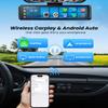 4K Rear View Mirror Camera with Carplay & Android Auto: 11.26" Smart Touch Screen Mirror Dash Cam Front and Rear with Voice Control, Parking Monitor, Reverse Assist for Car Truck SUV Van (64GB Card) view 3