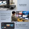 4K HDMI Extender Matrix Over IP Up to 120m 394ft, Video Wall Up to 16X16, Support Many to Many, One to Many, One to One, Plug & Play, APP Control Seamless Switching, PoE, RS232, Audio, Receiver view 4