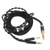goodstumbler 4.4mm Balanced Silver Plated Headphone Cable for Denon AH D600 D7200 D7100 D9200 D5200, Meze 99 Classics, Focal Elear 2M / 3.9ft Replacement Upgrade Cable view 1