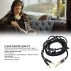 goodstumbler 4.4mm Balanced Silver Plated Headphone Cable for Denon AH D600 D7200 D7100 D9200 D5200, Meze 99 Classics, Focal Elear 2M / 3.9ft Replacement Upgrade Cable view 3