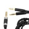goodstumbler 4.4mm Balanced Silver Plated Headphone Cable for Denon AH D600 D7200 D7100 D9200 D5200, Meze 99 Classics, Focal Elear 2M / 3.9ft Replacement Upgrade Cable view 4